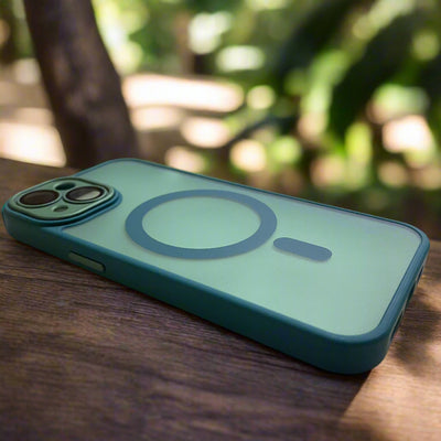 Crystal armor case with Magsafe
