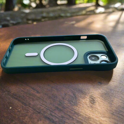 Crystal armor case with Magsafe