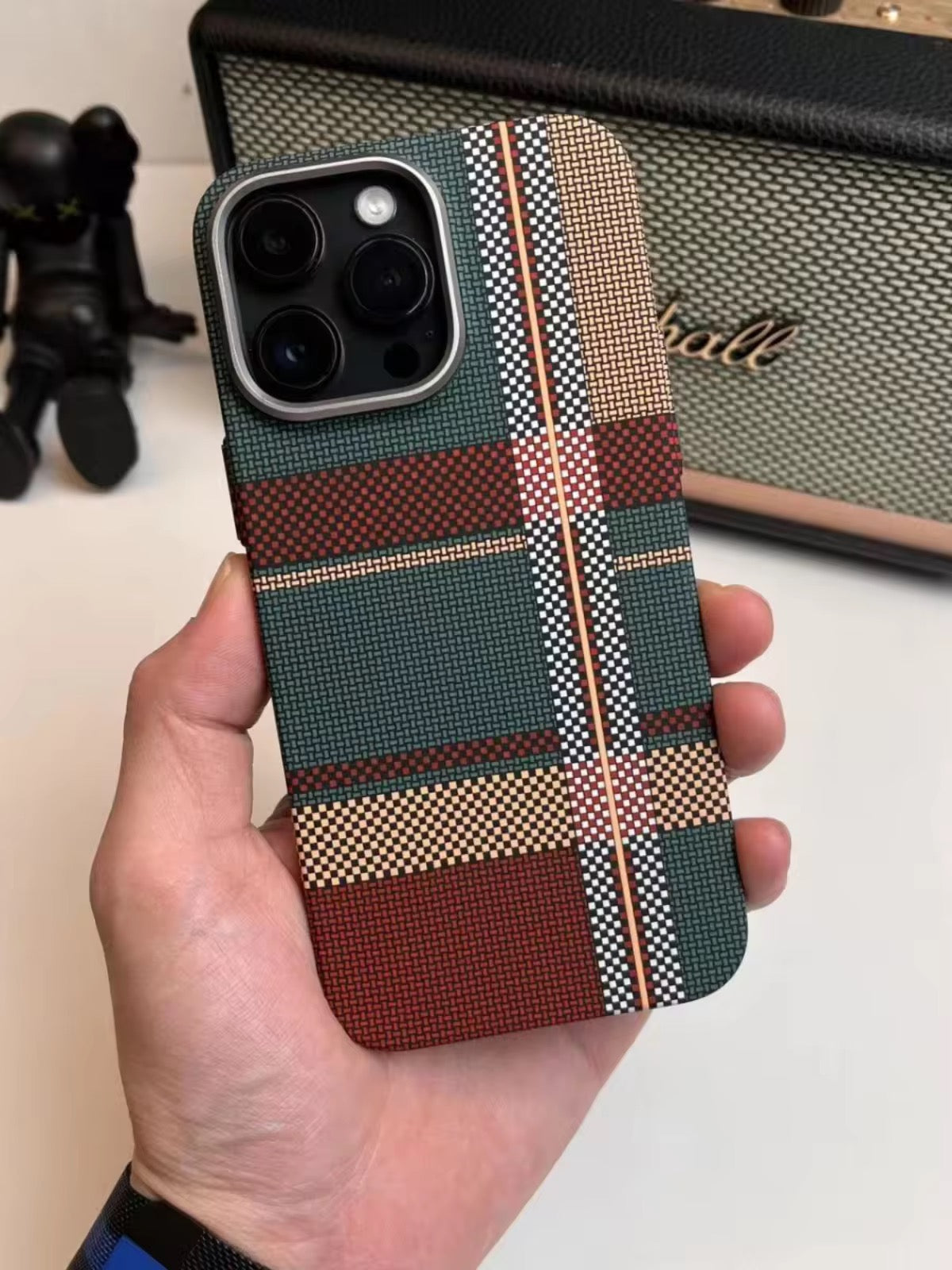 British Style Carbon Fiber Case