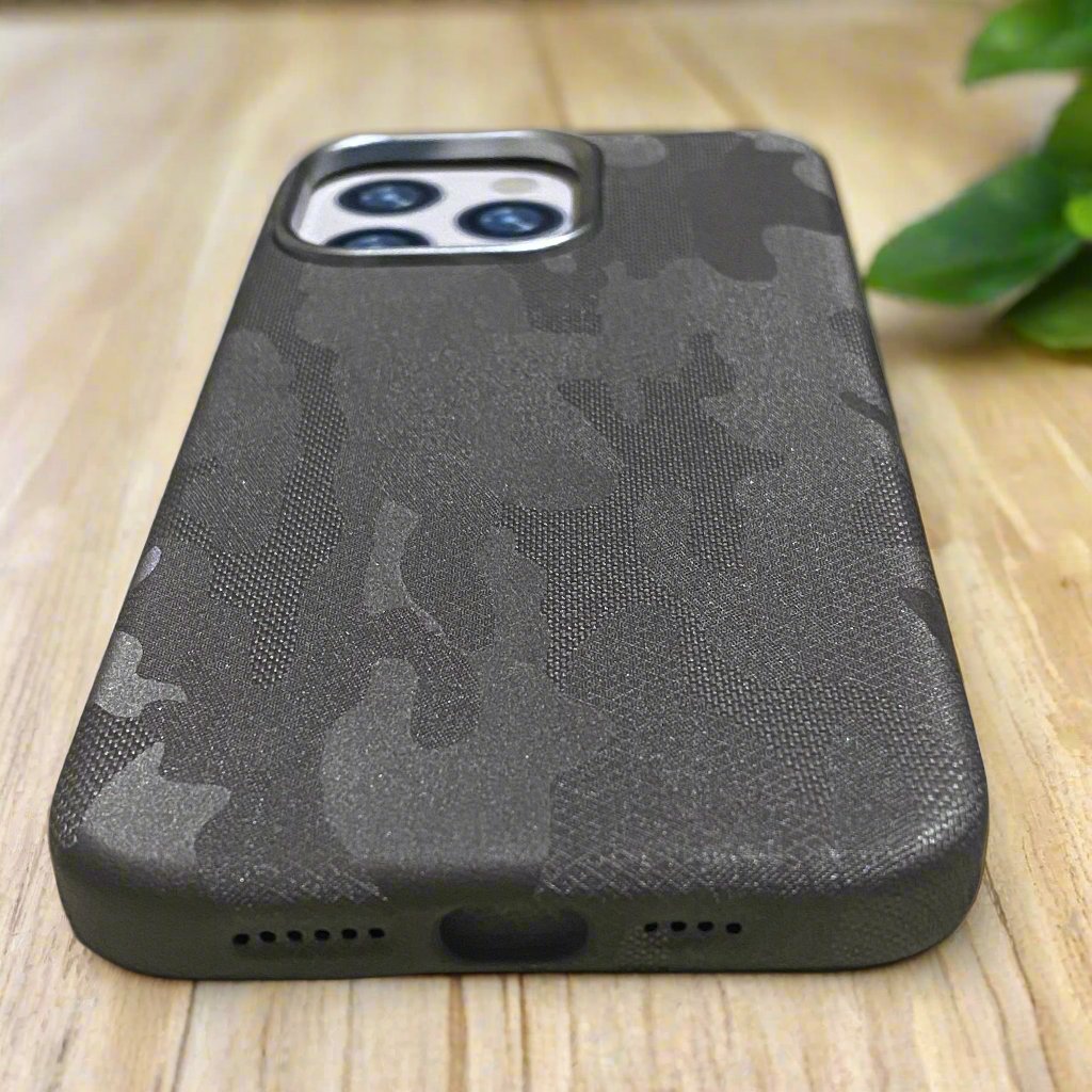 Camouflage Microfiber Case With Magsafe