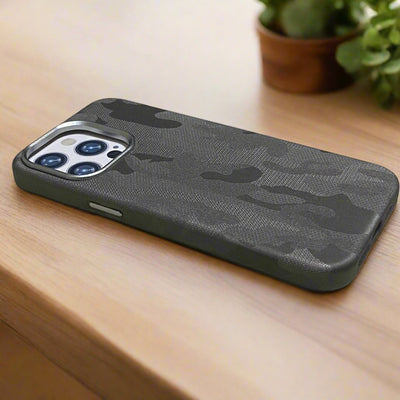 Camouflage Microfiber Case With Magsafe