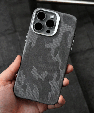 Camouflage Microfiber Case With Magsafe