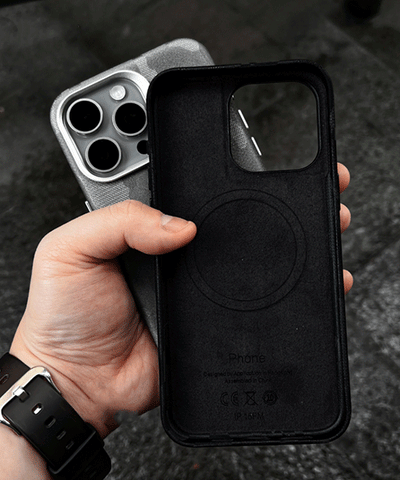 Camouflage Microfiber Case With Magsafe