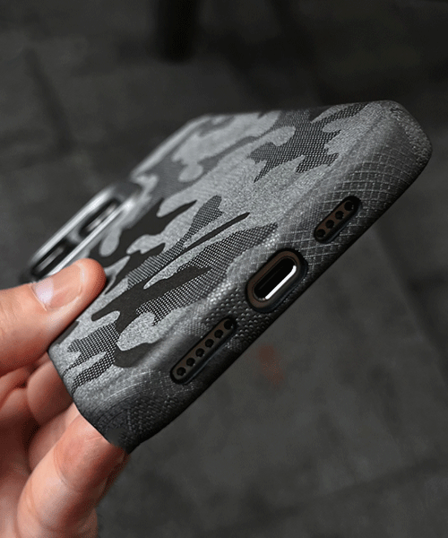 Camouflage Microfiber Case With Magsafe