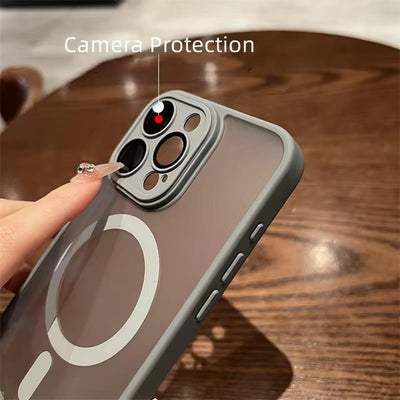 Crystal armor case with Magsafe