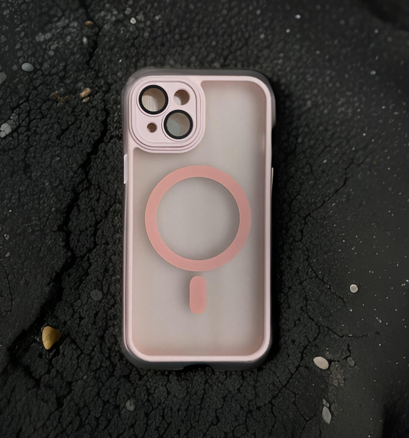 Crystal armor case with Magsafe