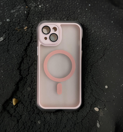 Crystal armor case with Magsafe