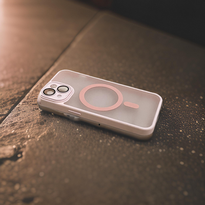 Crystal armor case with Magsafe