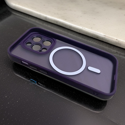 Crystal armor case with Magsafe